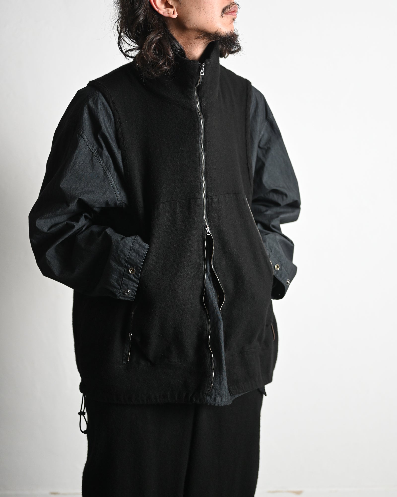 barbell object - flower vest | COELACANTH バーベルオブジェクト