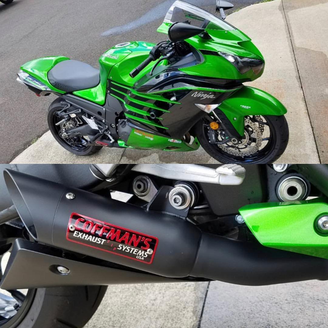 2008-2011) Coffman's Slip-On Dual Exhausts Kawasaki ZX-14
