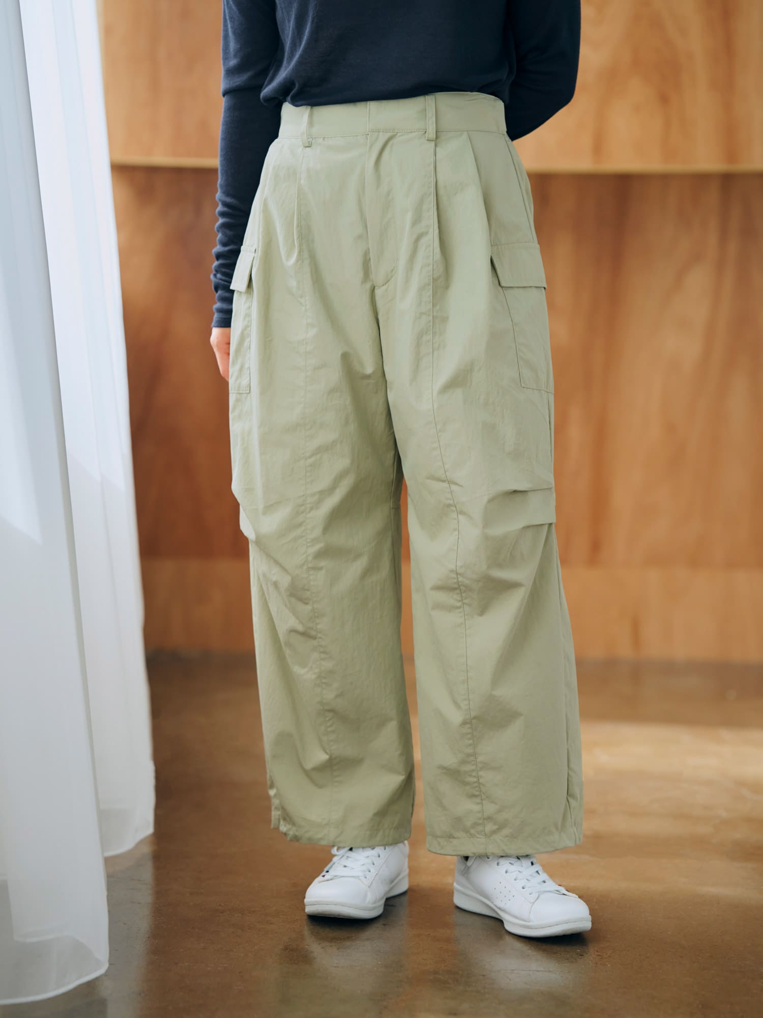 サイドポケットワークパンツ-short & regular | 小柄・低身長女性向け