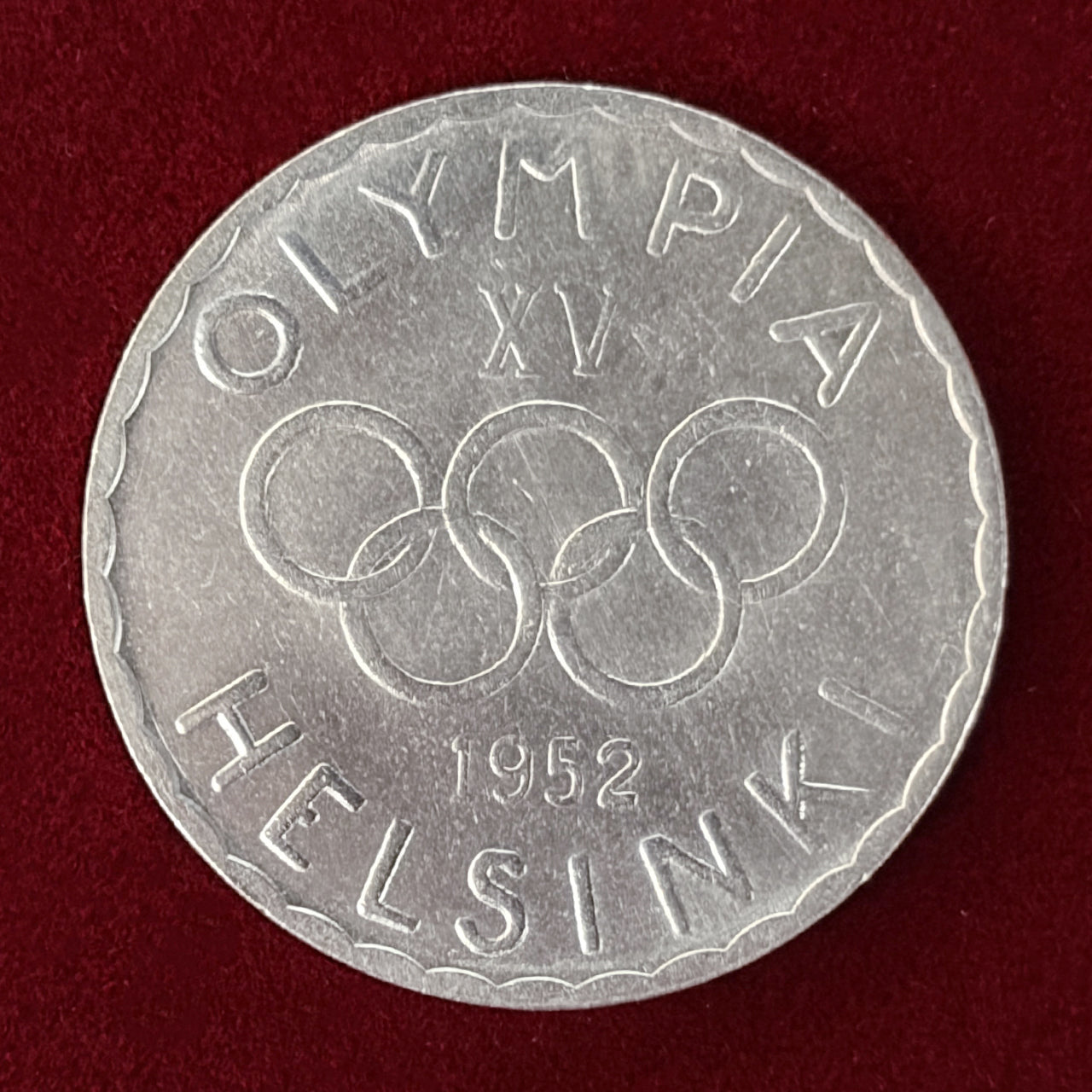 フィンランド】1952年ヘルシンキ夏季オリンピック記念 500マルカ 銀貨