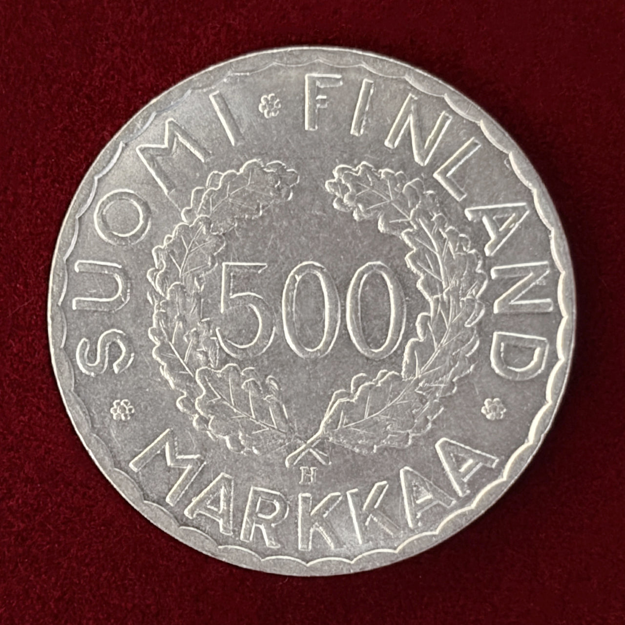 フィンランド】1952年ヘルシンキ夏季オリンピック記念 500マルカ 銀貨