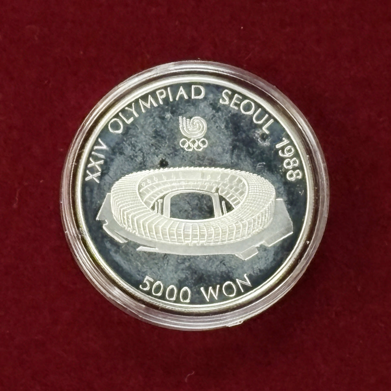 韓国】ソウルオリンピック記念プルーフ 2枚組 1987［C-0000191