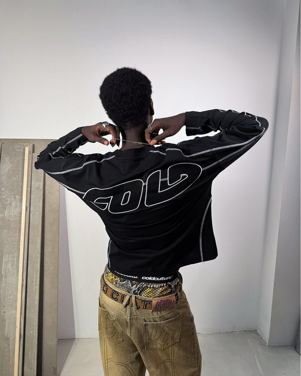 STARS BELT BLACK | COLD CULTURE™ | STREETWEAR CLOTHING & JEWELERY