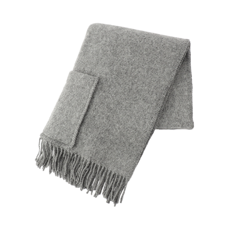 LAPUAN KANKURIT（ラプアンカンクリ）ウニ ポケットショール グレイ