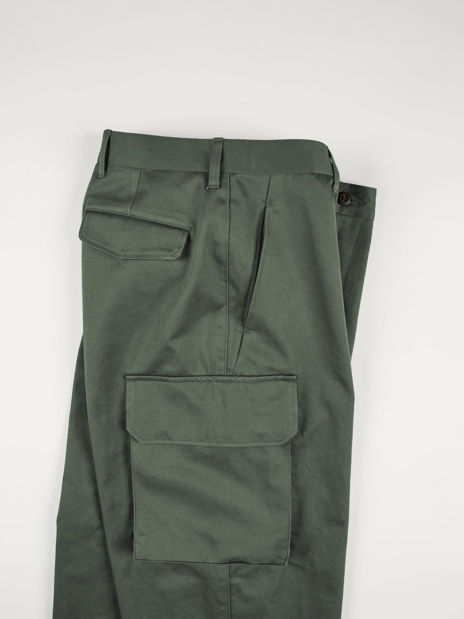 FINX/ZIMBABWE COTTON M-47 CARGO PANTS｜KHAKI – Cornier