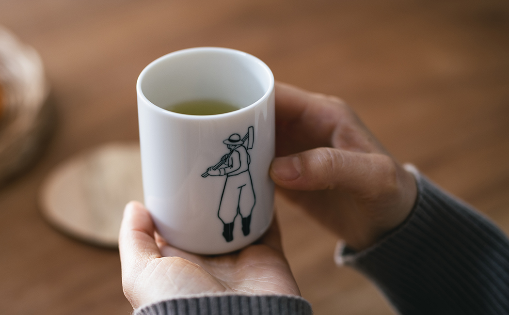 耕人オリジナル湯呑 春 | 耕人