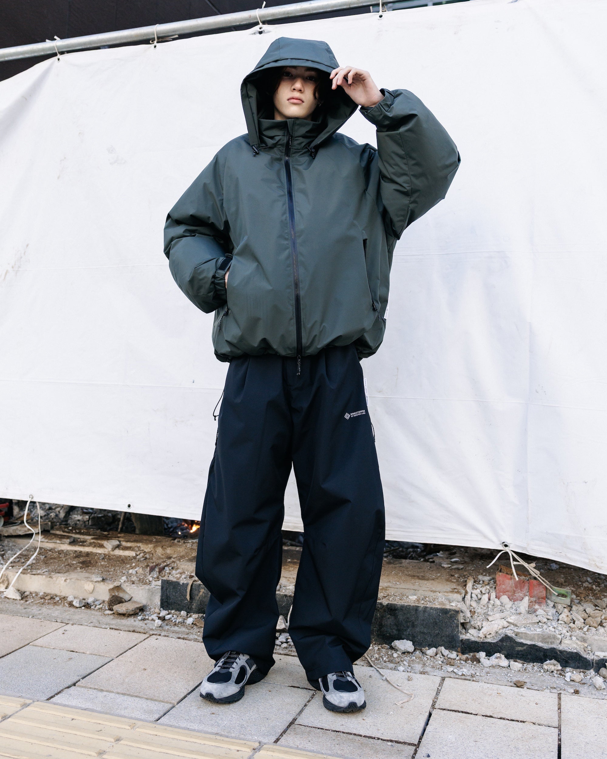 phenix WINDSTOPPER® by GORE-TEX LABS CITY HAPPY JACKET (ASPHALT GRAY)