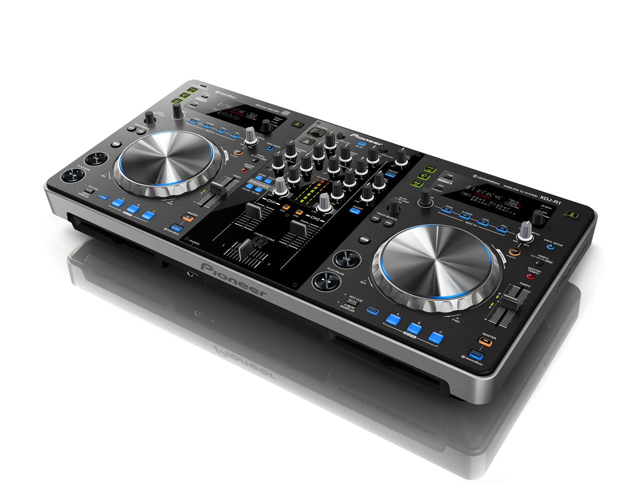 PioneerがCD、USBに対応し、スマホでの操作が可能なDJシステム「XDJ-R1