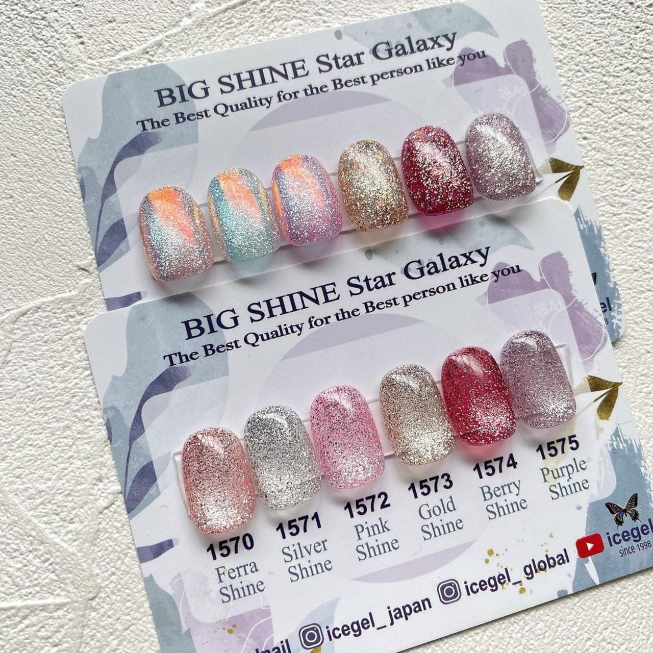 ICEGEL ABLACK ビッグシャイン スターギャラクシージェル 6色セット