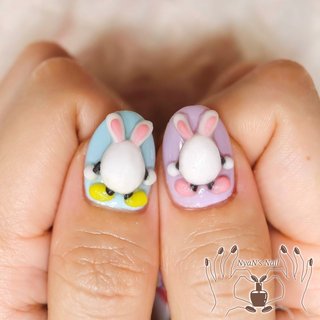 うさたまネイルのネイルデザイン｜ネイルブック