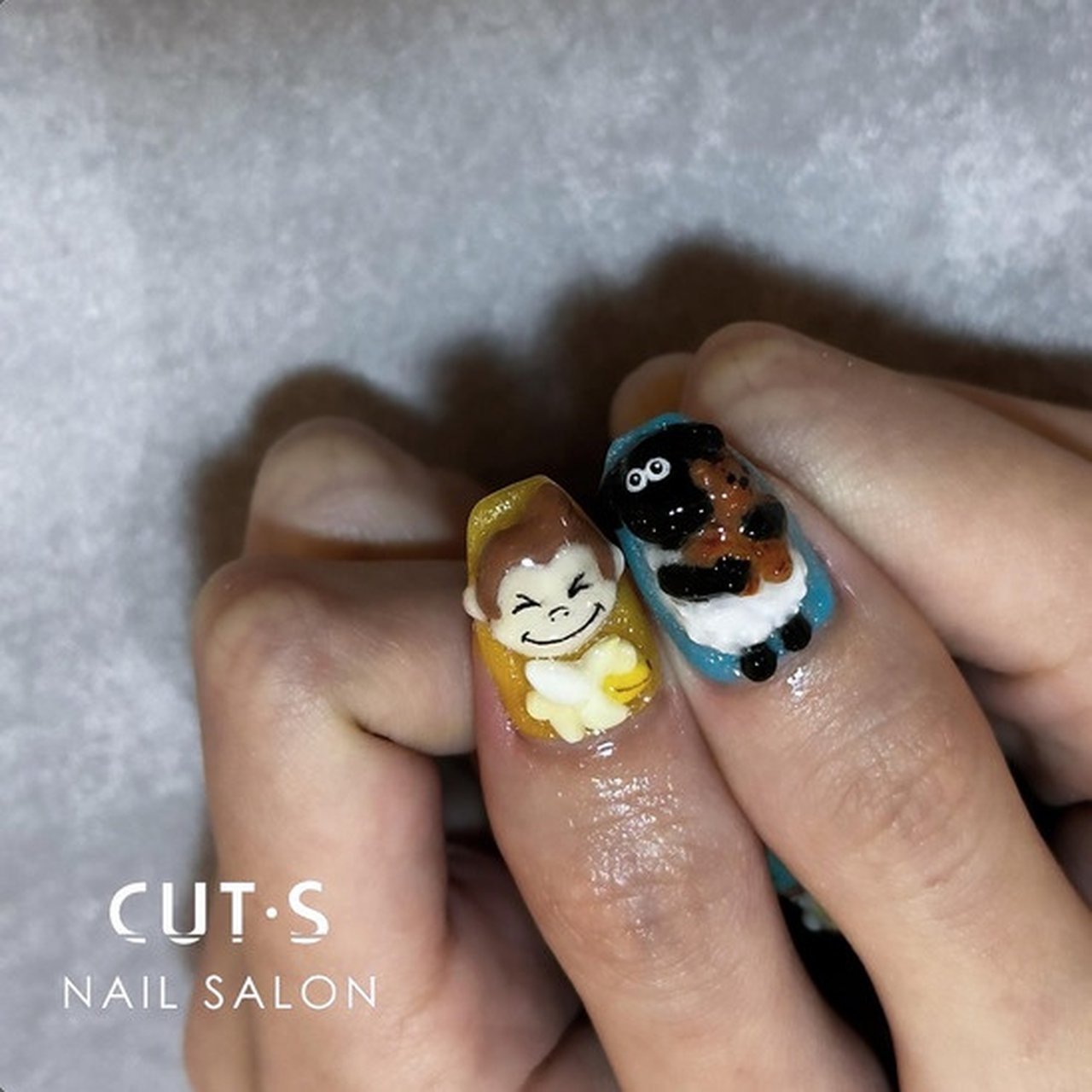 ハンド/3D/ジェルネイル/お客様 - CUT・S NAIL SALONのネイルデザイン