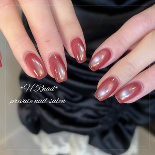 enoiのマロンマグのネイルデザイン｜ネイルブック