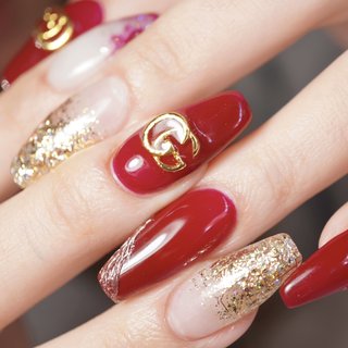 gucciのネイルデザイン｜ネイルブック