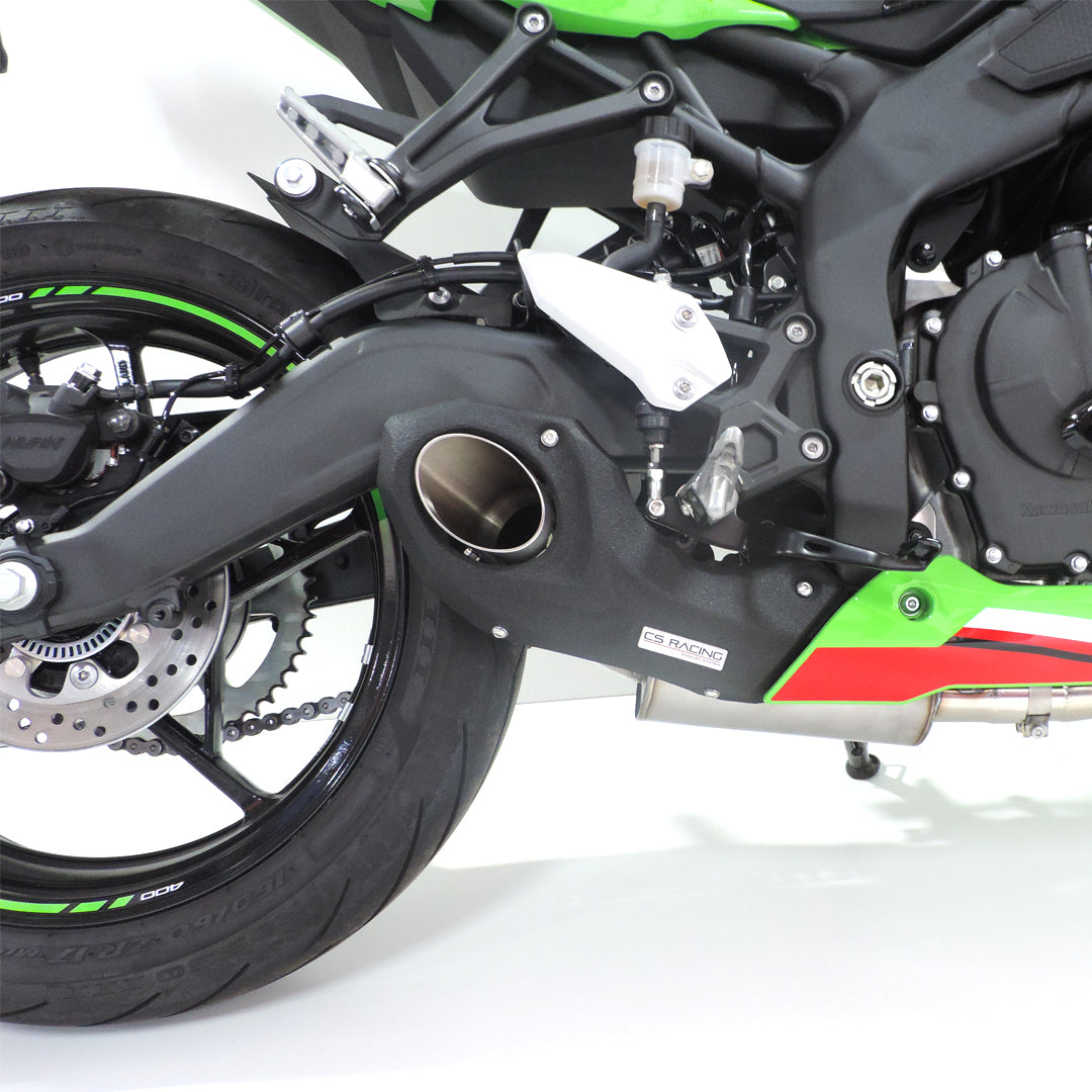 2023-on Kawasaki Ninja ZX-4R / RR CS Racing Full Exhaust | Muffler