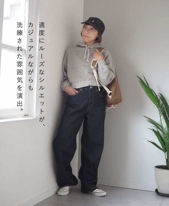 DEEP BLUE(ディープブルー) 13オンス ボーイフレンドデニム レディース