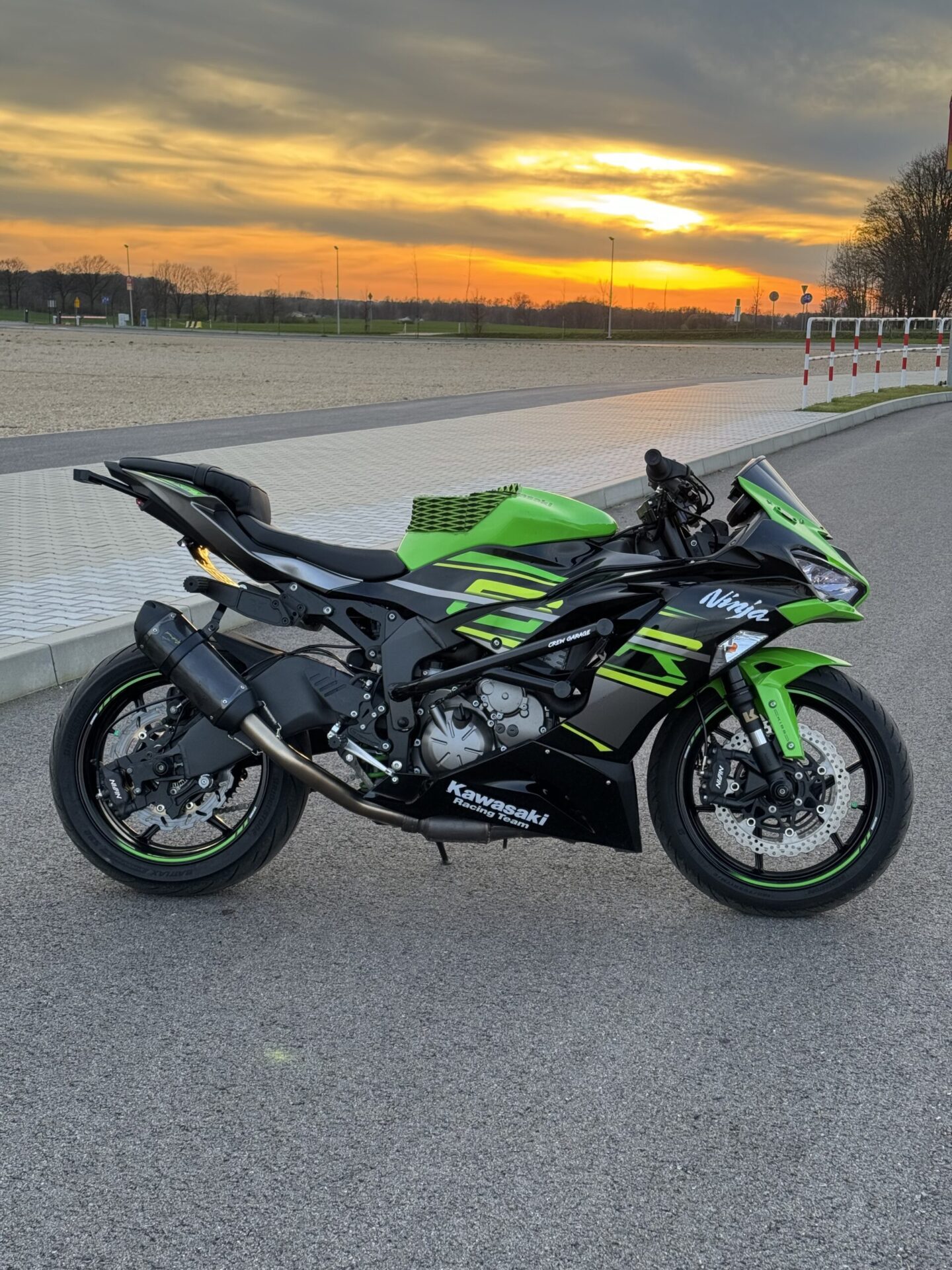 Crash cage Kawasaki 636 2009-2022 - Crew Garage