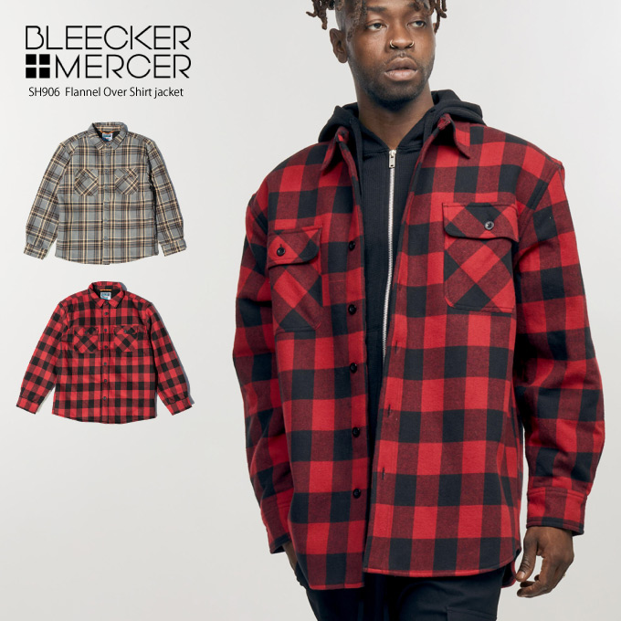 肉厚な生地感が堪らないヘビーフランネル・アウター! BLEECKER & MERCER