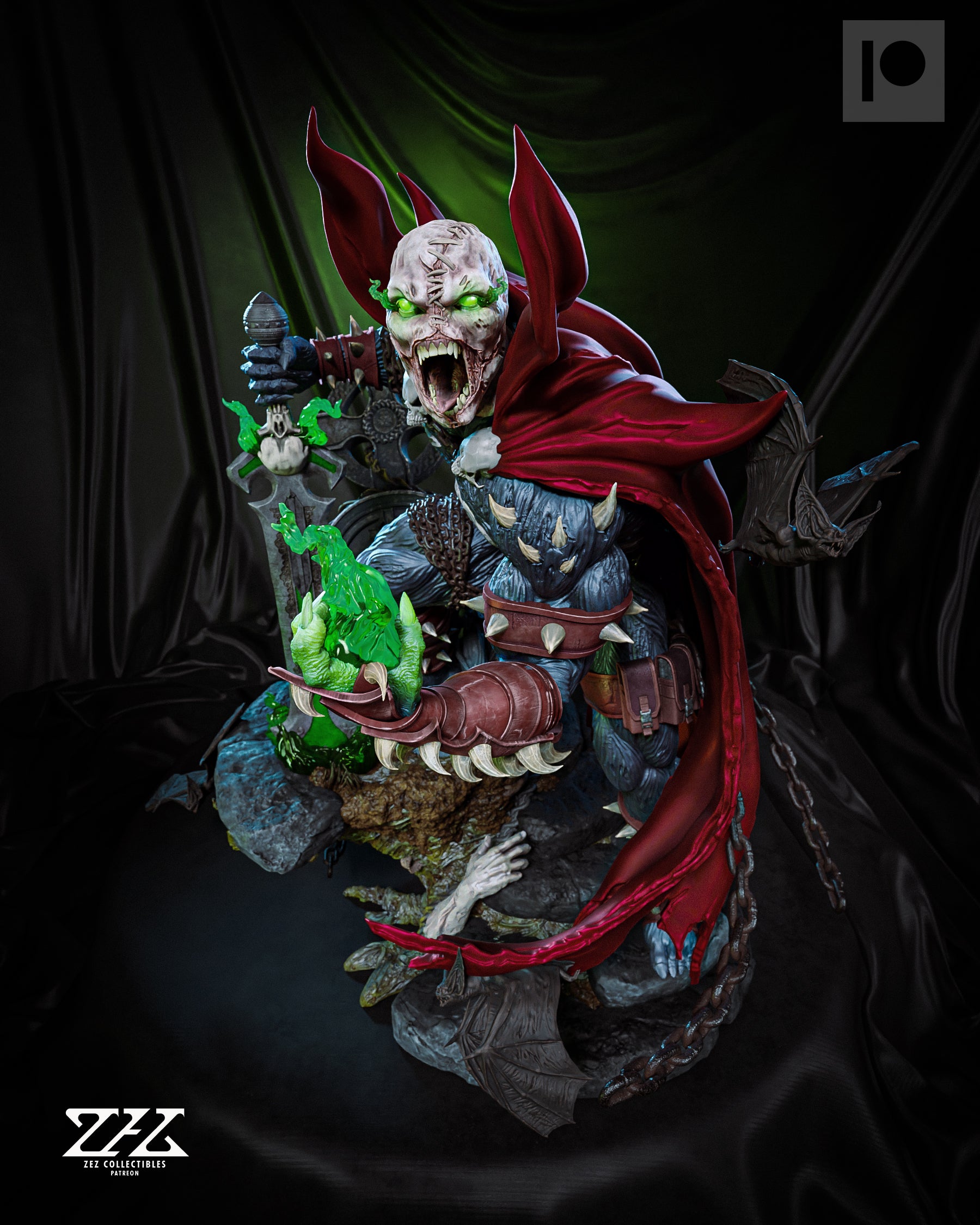 Premium Resin Spawn Kit with Multiple Heads by Zez Studios