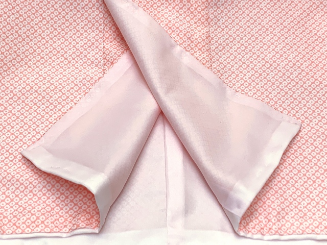 七五三 着物 3歳 女の子 被布コートセット 鹿の子絞り風 被布着フル