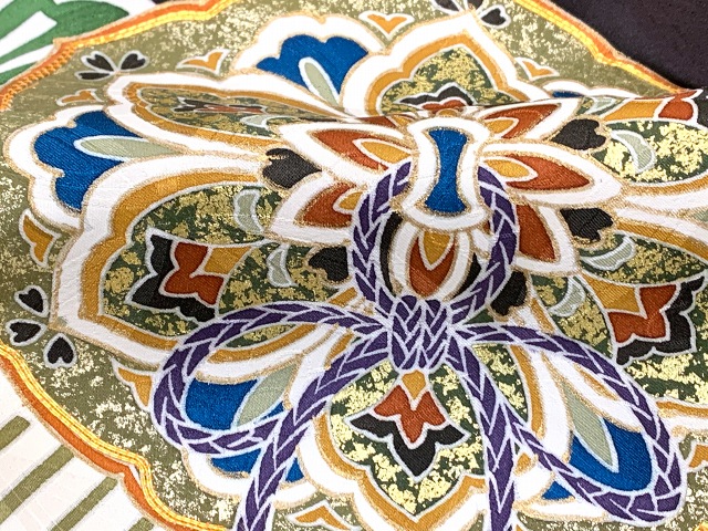 お宮参り 男の子 産着 手描き友禅 金駒刺繍 日本製 赤ちゃんの着物 初