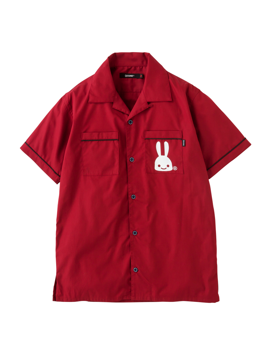 ボーリングシャツ｜ウサギがいる｜CUNE ONLINE STORE