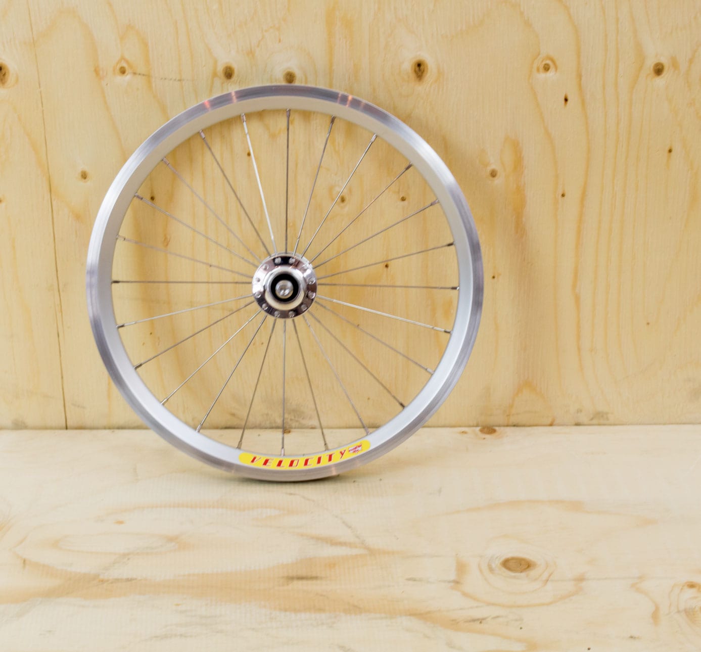 Phil Wood x Velocity Brompton Front Wheel - Ultra Low Drag