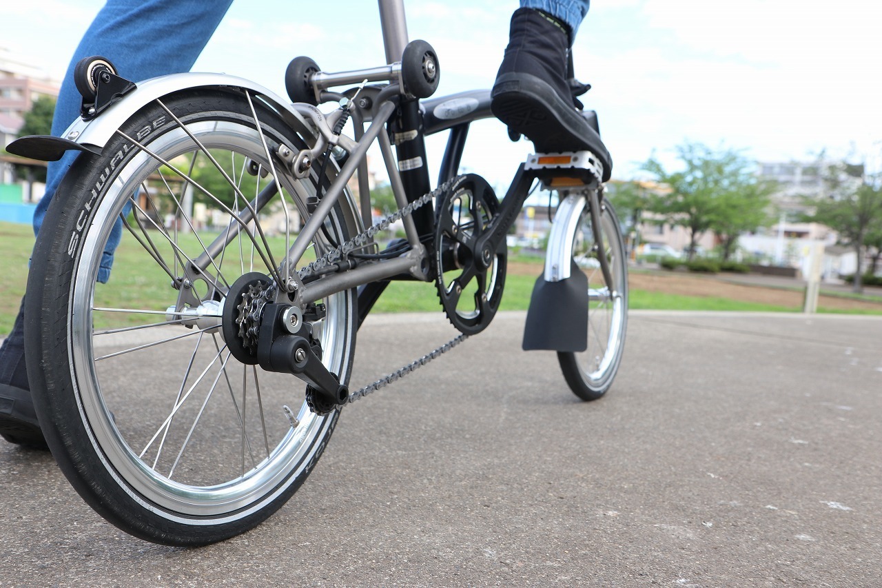 BROMPTONを外装3速化できるホイールセットの取り扱い決定！入荷はまだ