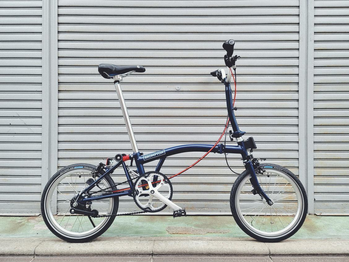 Brompton カスタム】引き算カスタム、フェンダーレス化をさせて