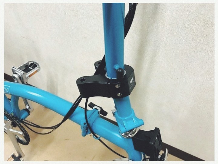 Brompton × 子供乗せ】BIKEfun RAD BROMPTON専用bobikeフロントシート