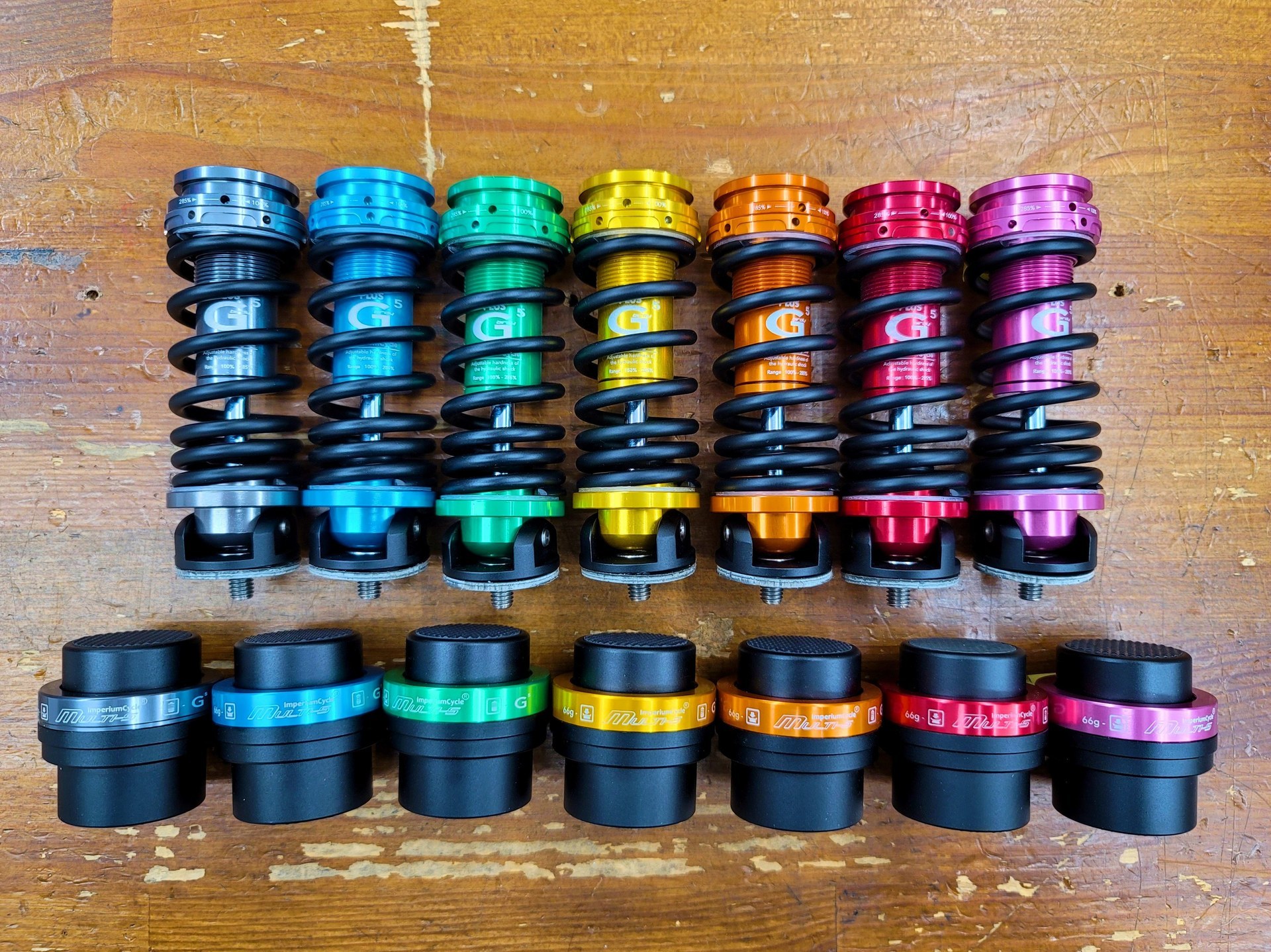 birdy × アイテム】Multi-S G5 Plus フロントオイル サスペンションの