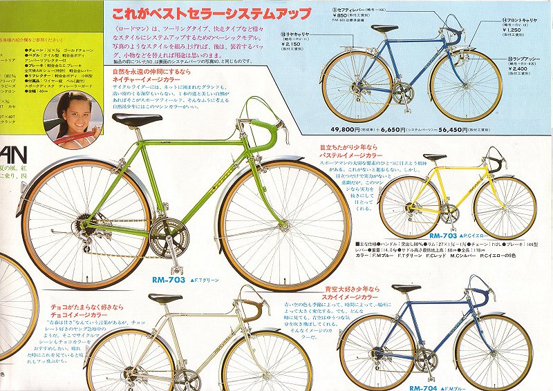 ブリヂストンロードマン スポーツサイクル ランドナー