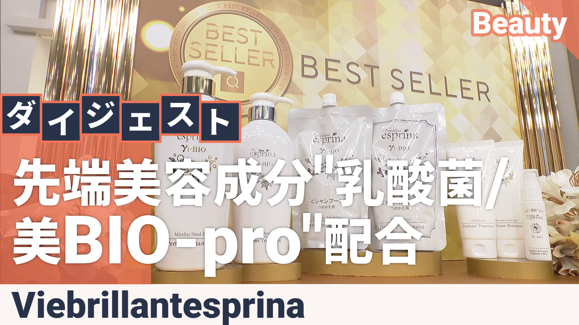 エスプリーナvi-BIOシャンプー&トリートメントレフィル+P付BSセット