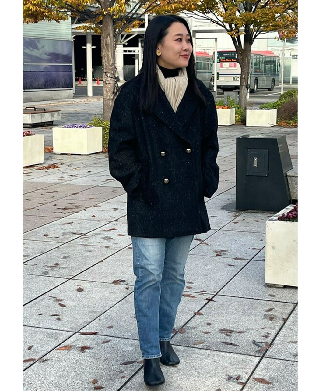 ピーコート(38サイズ 黒): レディース｜メーカーズシャツ鎌倉 公式通販