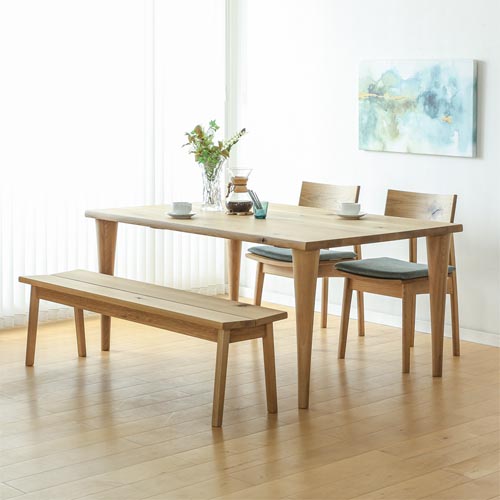 飛騨家具 HIDA 飛騨産業 Morinokotoba 森のことば 4本脚テーブル 国産