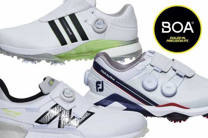 ラップ構造のBOA」 搭載がゴルフシューズの最先端 - ゴルフ総合サイト