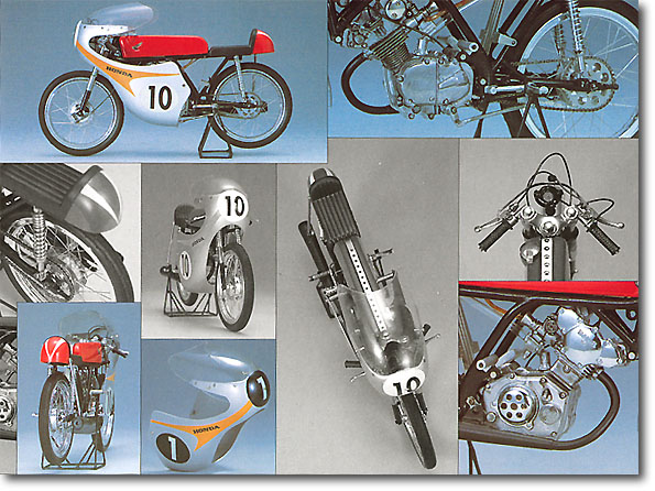 三連休限定 グンゼ産業HONDA RC110 1/12スケールモデルキット 三連休