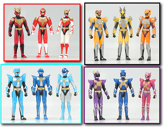 コナミ 超星神グランセイザー 五式支援機士ユウヒ 特撮 レア ソフビ