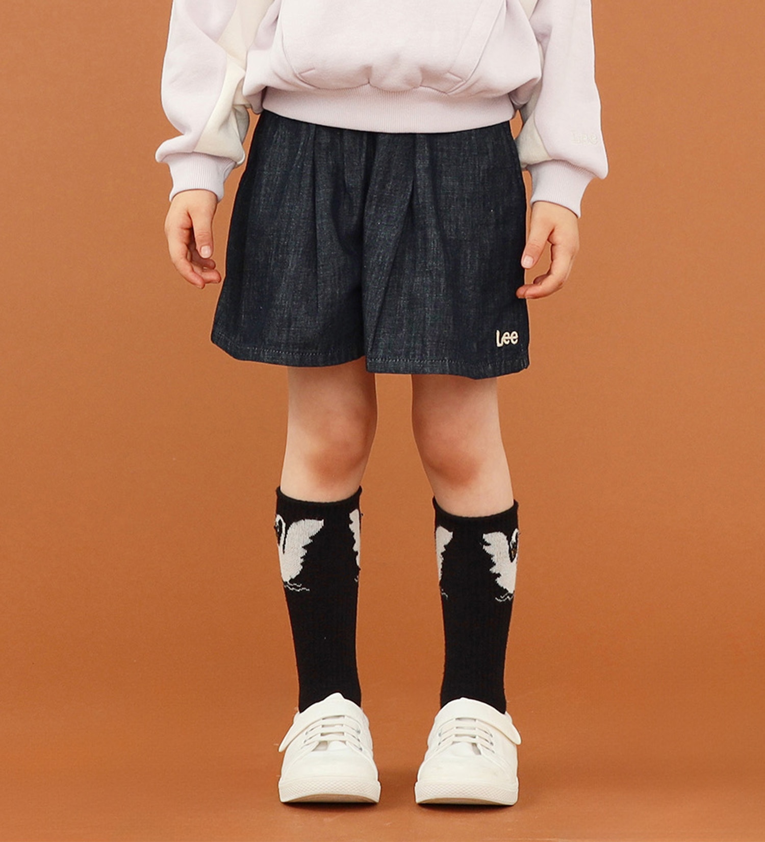 FINAL SALE】【100cm】ベビー キュロットパンツ|Lee|リー