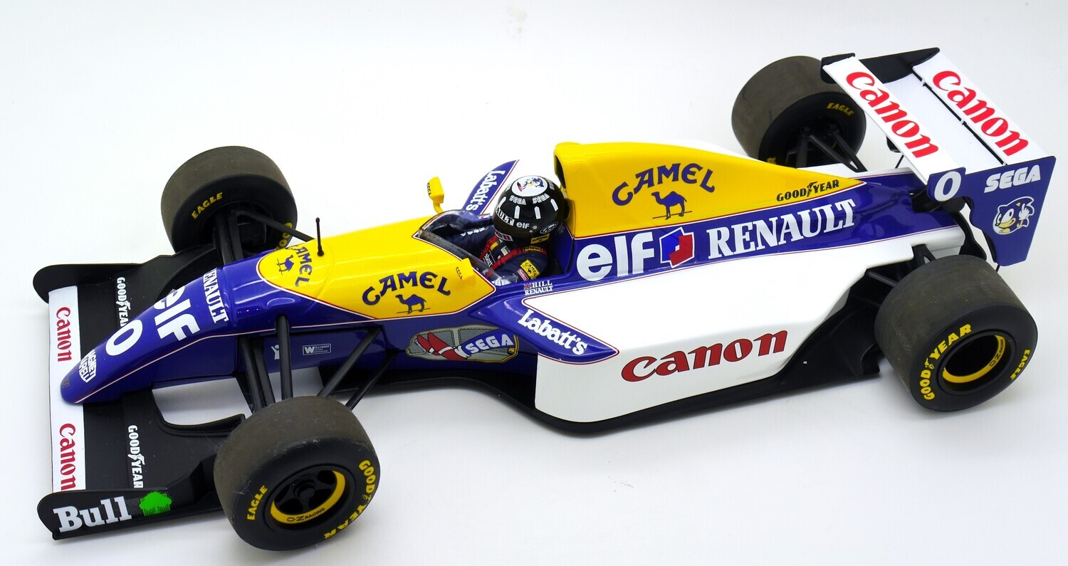 1993 Minichamps Camel Williams FW15C D Hill First Win Hungarian GP