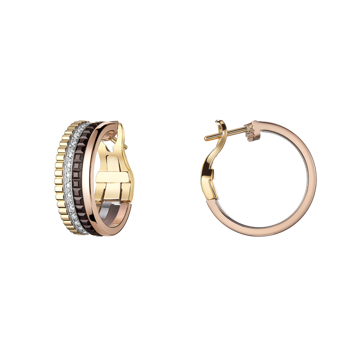 QUATRE CLASSIQUE キャトル クラシック | フープイヤリング | ブシュロン