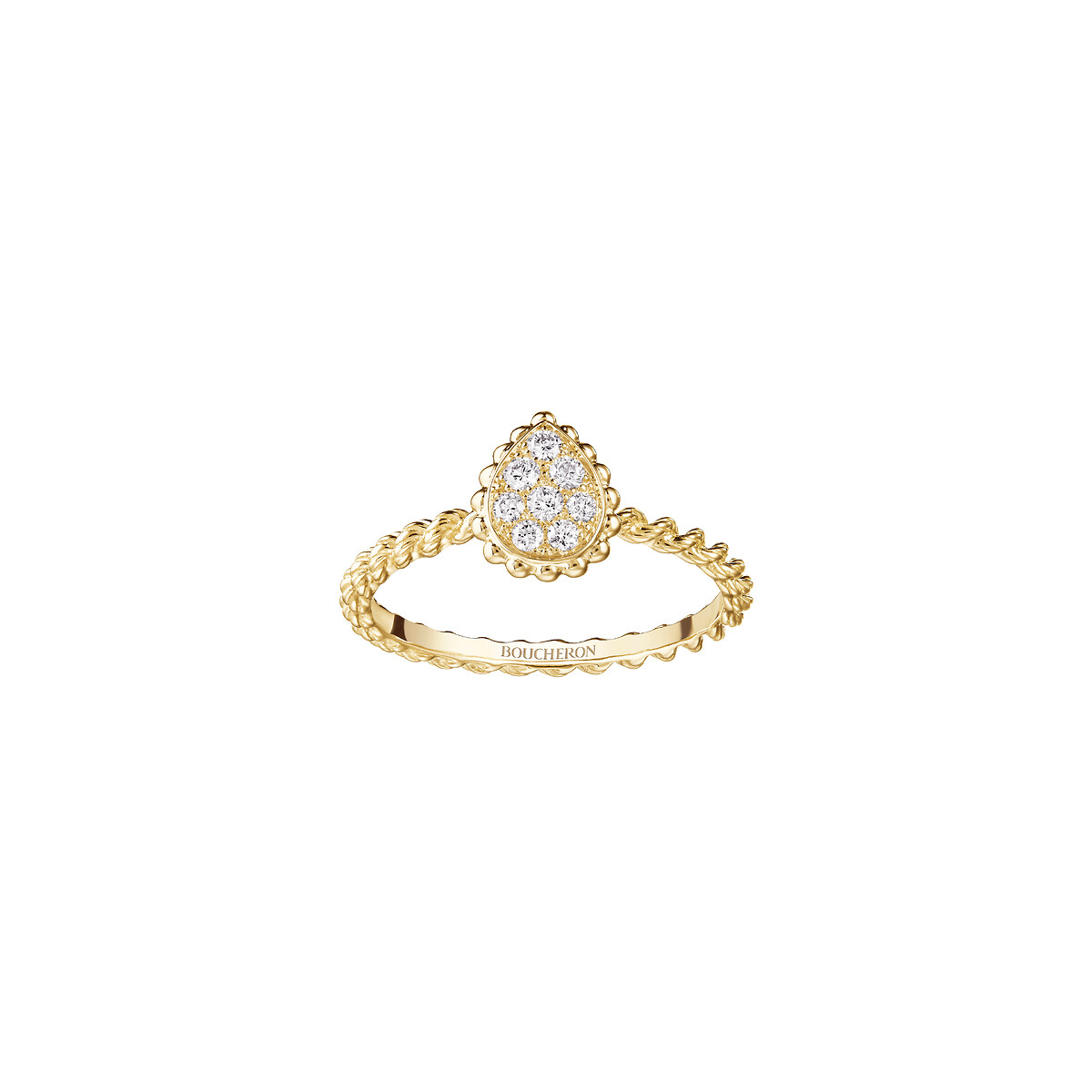 Serpent boheme ring xs motif yellow gold | Jewelry | Boucheron US