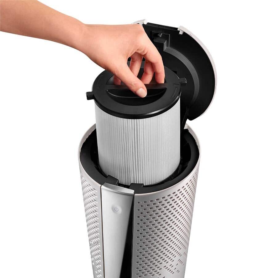 デロンギ 空気清浄機能付きファン Clean & Cool CFX85WC | De'Longhi JP