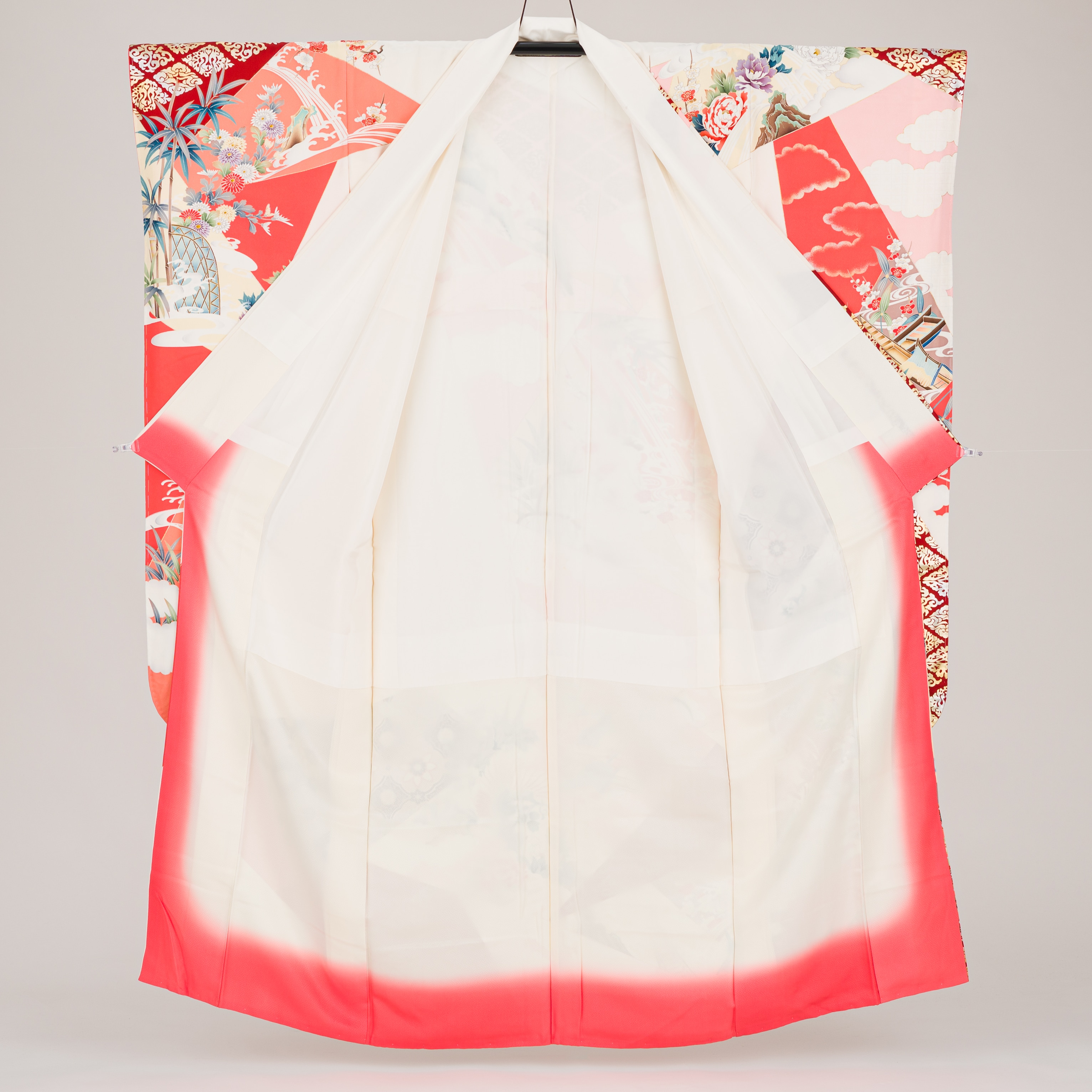 振袖 鳳凰と花 - からん::アンティーク着物・リサイクル着物の通販サイト