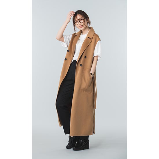 優待価格[Lallia Mu]2WAYリバーウールロングコート | KOBUNSHA SELECT