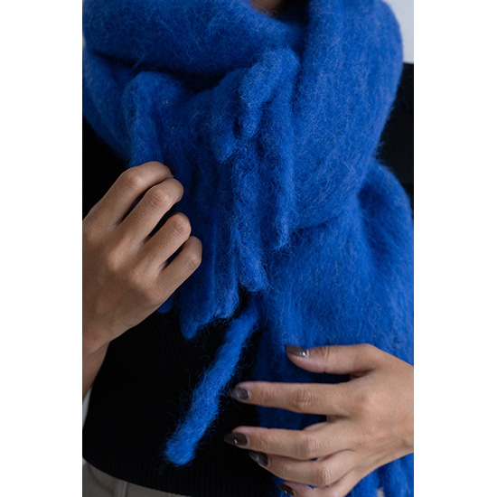 優待価格[CADDITION]シャギーボリュームフリンジマフラー | KOBUNSHA