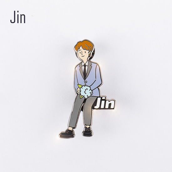 BTS WORLD]ピンバッジ【Jin】 | KOBUNSHA SELECT SHOP | [BTS WORLD