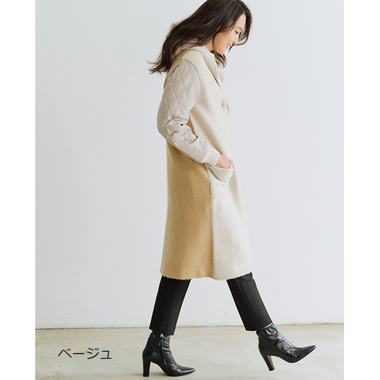 優待価格[TORRAZZO DONNA]3素材MIXニットコート | KOBUNSHA SELECT