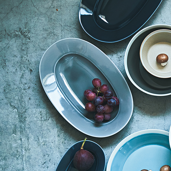 yumiko iihoshi porcelain]オーバルプレートL | KOBUNSHA SELECT SHOP