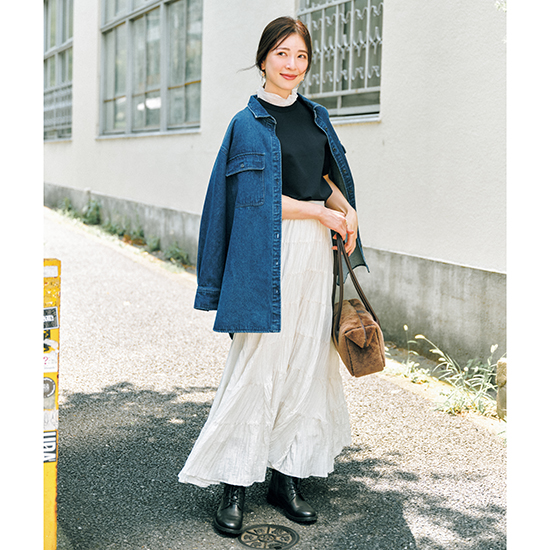 MERI]オーバーサイズデニムシャツ | KOBUNSHA SELECT SHOP | [MERI