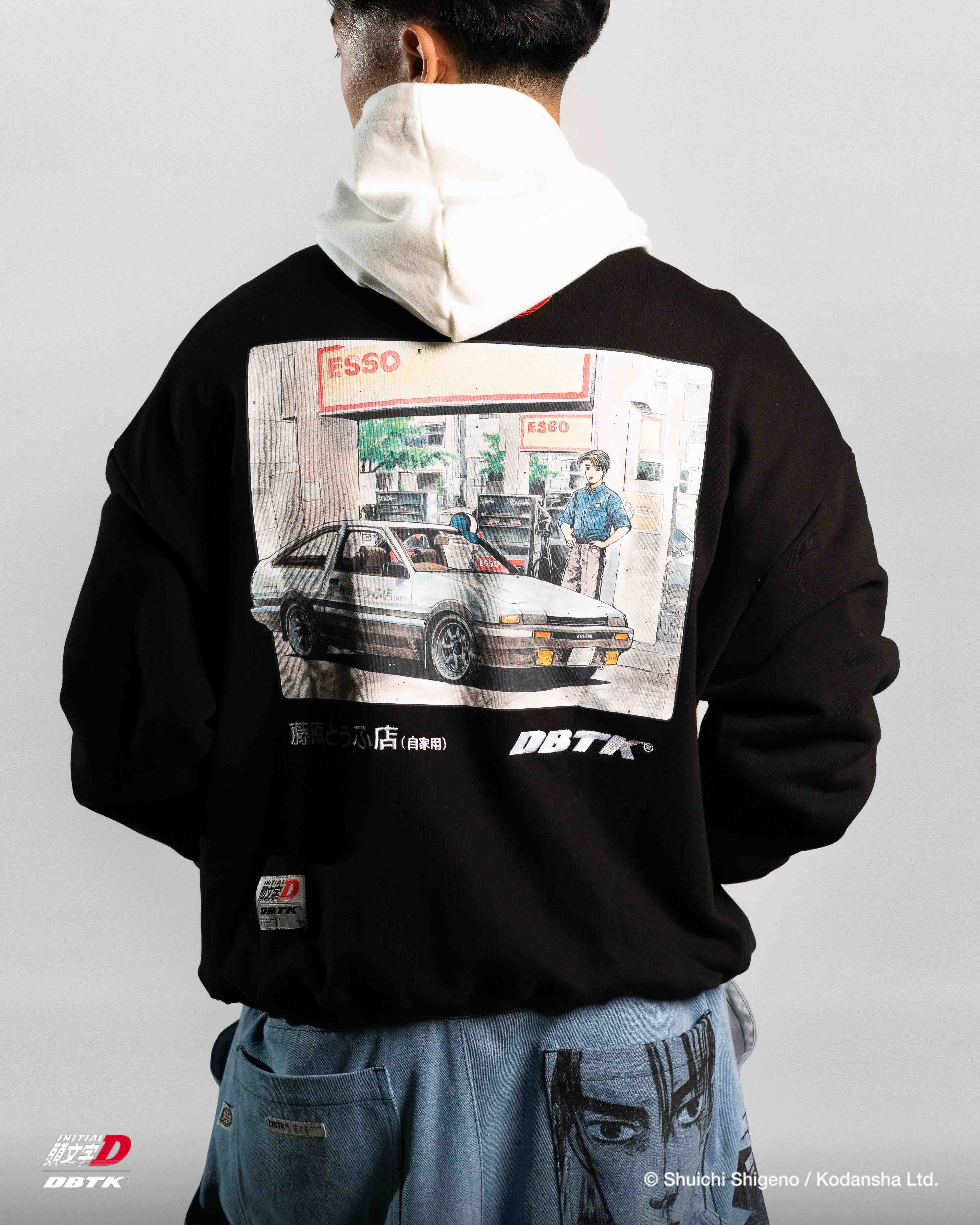 AE86 HOODIE - BLACK/ WHITE – Don't Blame The Kids Apparel